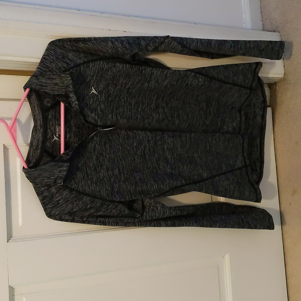 Women's quarter zip fitted shirt